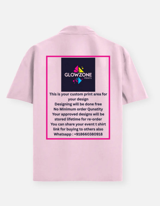Unisex Oversized Shirt | UC28 (Custom Print) GlowZonePrints