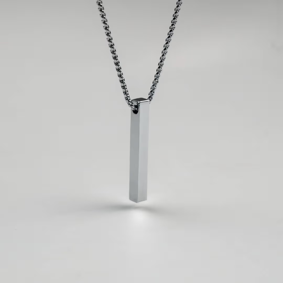 Bar pendant - Personalised GlowZonePrints