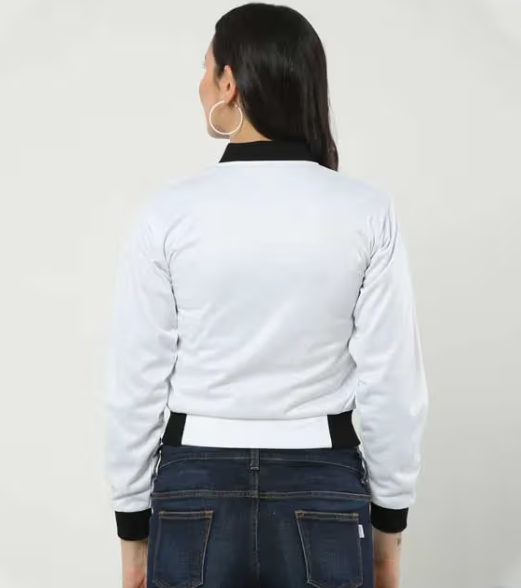 Custom Women's AOP Bomber Jacket GlowZonePrints