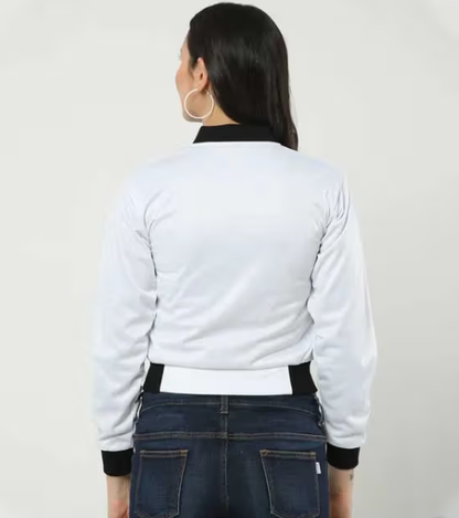 Custom Women's AOP Bomber Jacket GlowZonePrints