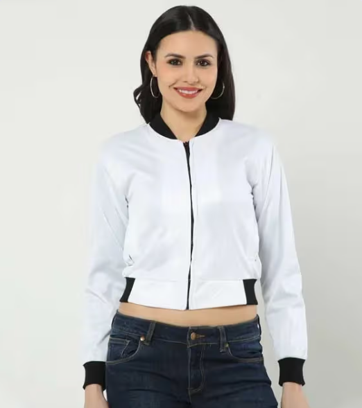 Custom Women's AOP Bomber Jacket GlowZonePrints