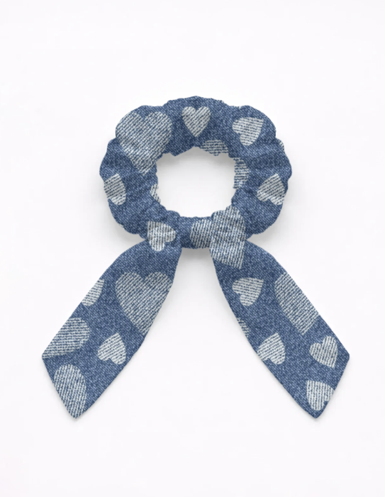 Female AOP Bow Scrunchies (Custom Print) GlowZonePrints