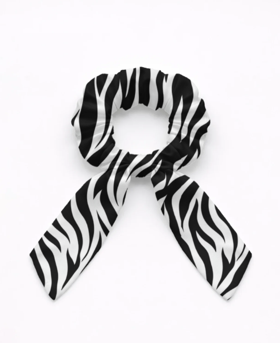 Female AOP Bow Scrunchies (Custom Print) GlowZonePrints