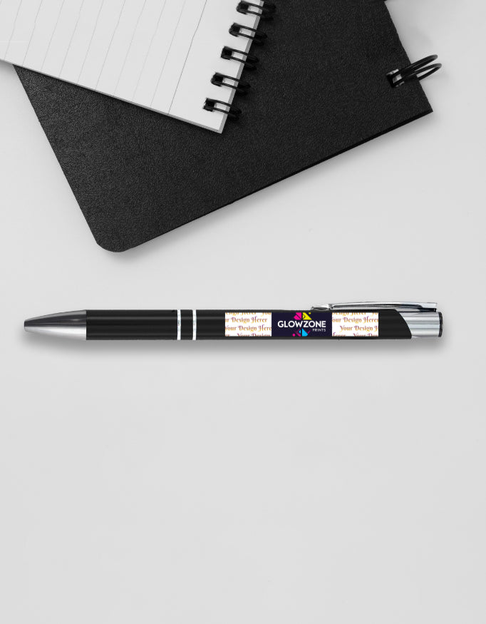 Personalised Pens (Custom Print) Custom Click GlowZonePrints