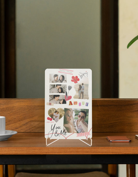 Acrylic Display Stand (Custom Print) GlowZonePrints