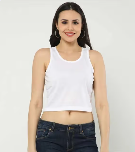 Custom AOP (All Over Print) Crop Tank GlowZonePrints