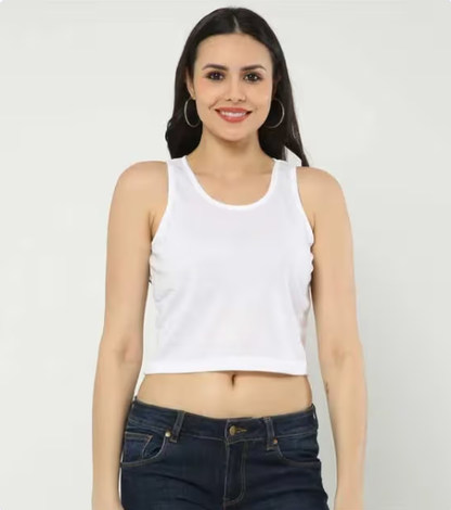 Custom AOP (All Over Print) Crop Tank GlowZonePrints