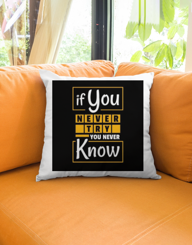 Cushion Cover (Custom Print) GlowZonePrints