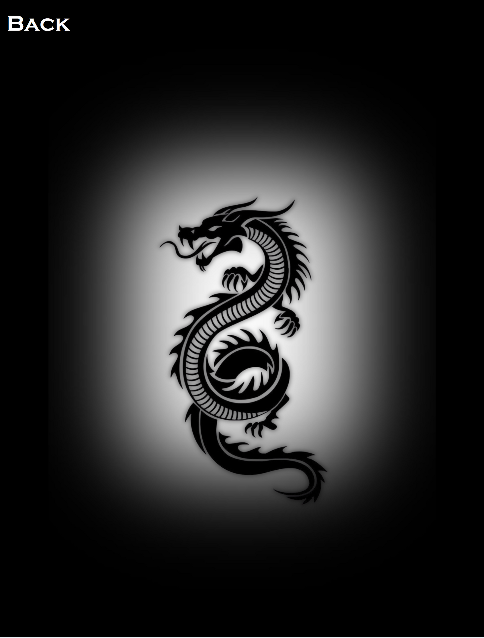 Dragon Black &amp; White AOP T-Shirt | Unisex GlowZonePrints