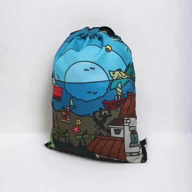 AOP Drawstring Bag (Custom Print) GlowZonePrints