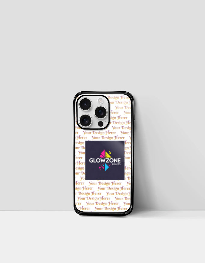 IPhone Glass Case (Custom Print) Custom 14 Pro GlowZonePrints