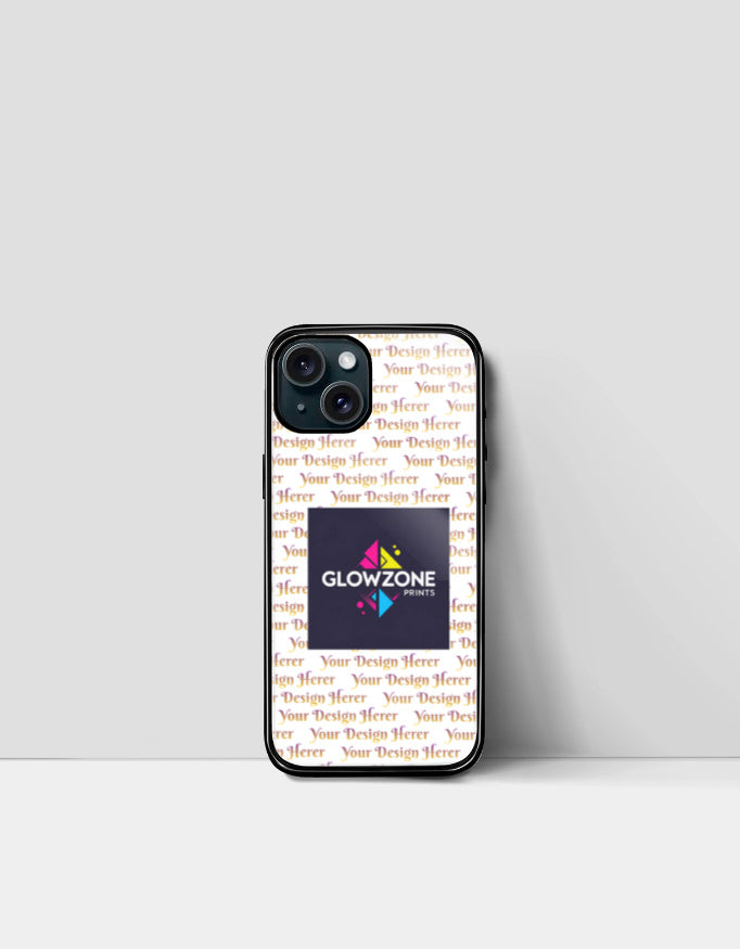 IPhone Glass Case (Custom Print) Custom 15 GlowZonePrints