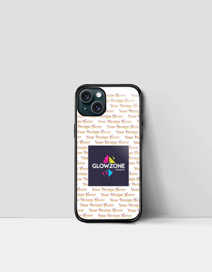 IPhone Glass Case (Custom Print) Custom 15 Plus GlowZonePrints