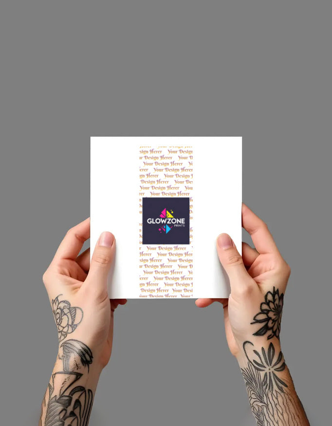 Temporary Tattoo (Custom) Custom 2.5x7 In GlowZonePrints