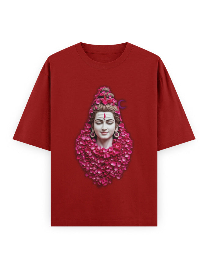 Mythic Warrior Oversized T-Shirt | GS01 Red GlowZonePrints