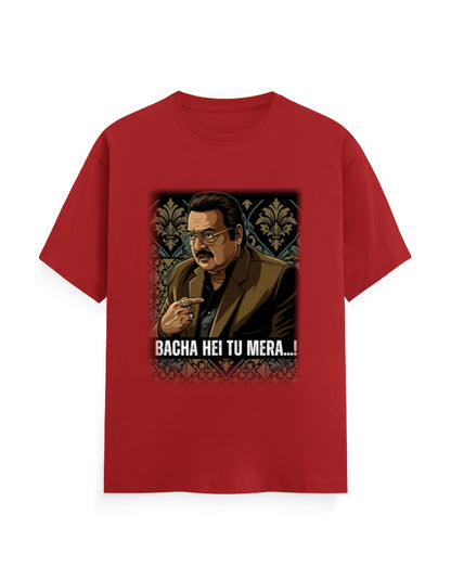 Unisex Crew T-Shirt – Dhurandhar (G) Red GlowZonePrints