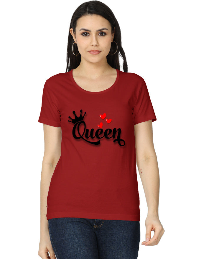Women's Classic T-Shirt - Queen Red GlowZonePrints