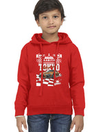 TOKYO Race Kids Hoodie Red GlowZonePrints