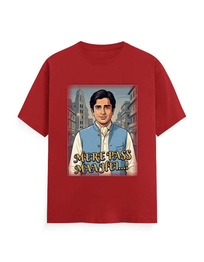 Unisex Classic Crew T-Shirt - Deewar1975 Red GlowZonePrints