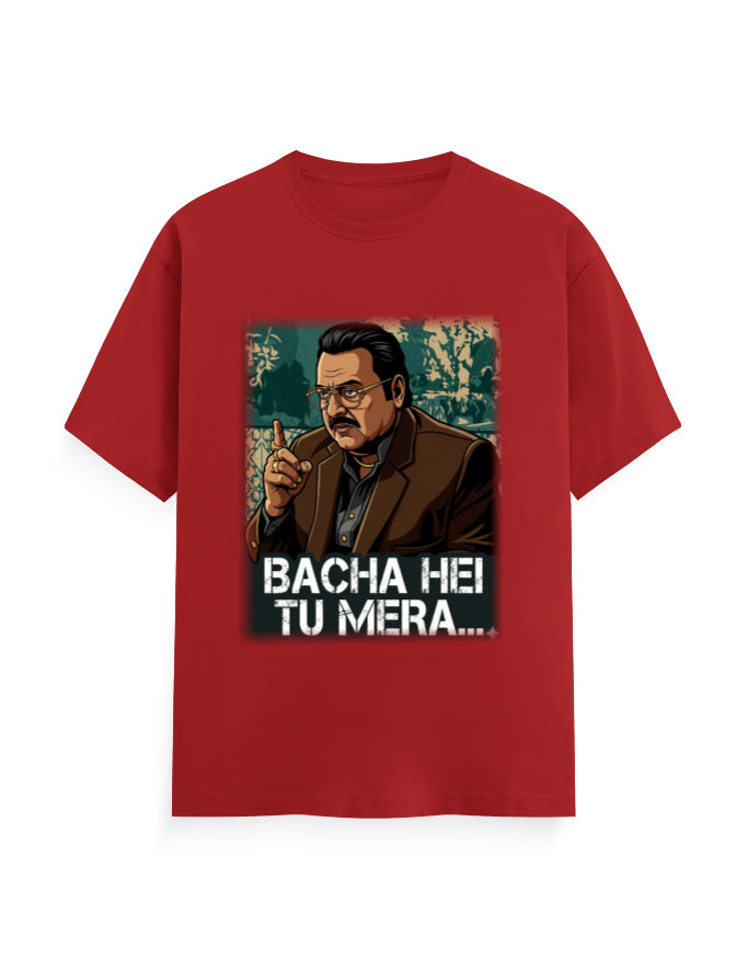Unisex Crew T-Shirt – Dhurandhar (H) Red GlowZonePrints