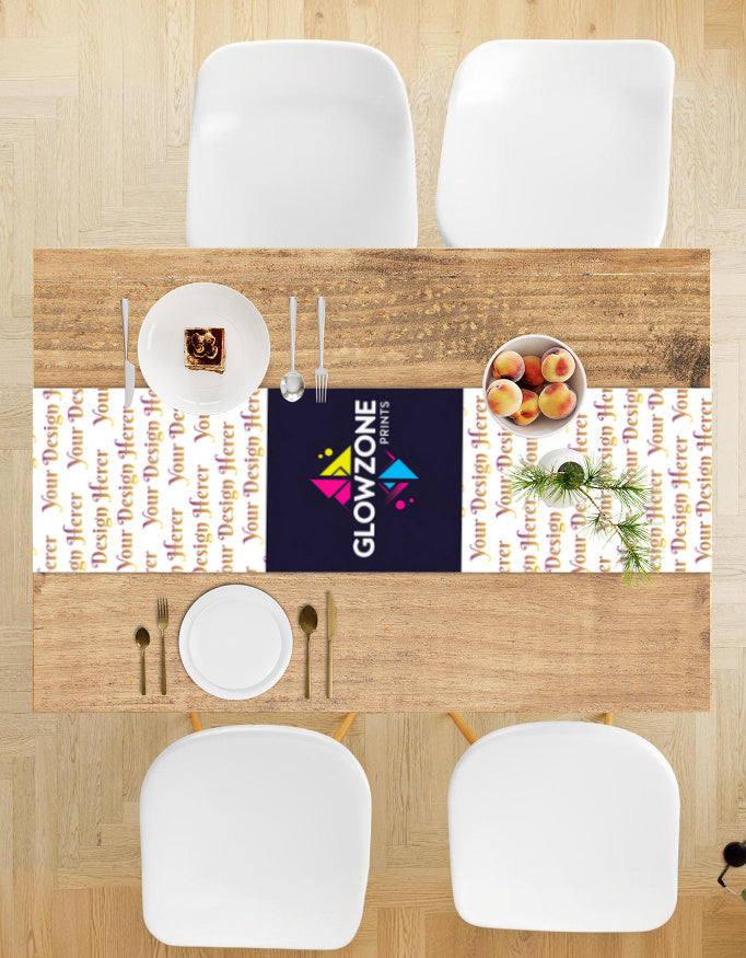 AOP Table Runner (Custom Print) Custom 13x54 In GlowZonePrints