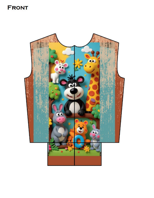 Jungle AOP Kids Premium Bomber Jacket GlowZonePrints