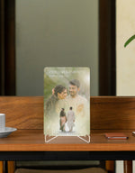 Acrylic Display Stand (Custom Print) Custom Standard 4x6 Inch GlowZonePrints