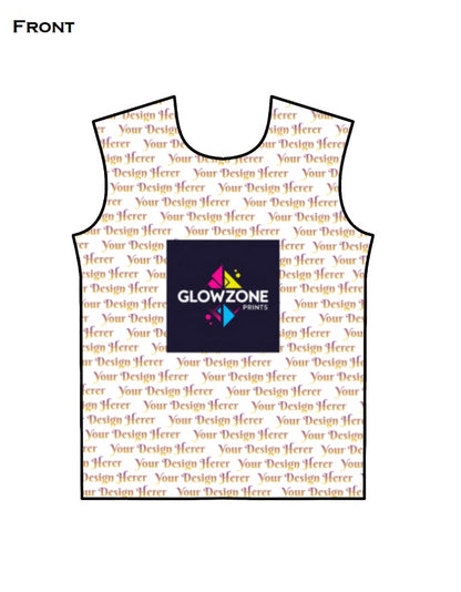 Custom Men's AOP Sleeveless Tee | MA29 GlowZonePrints
