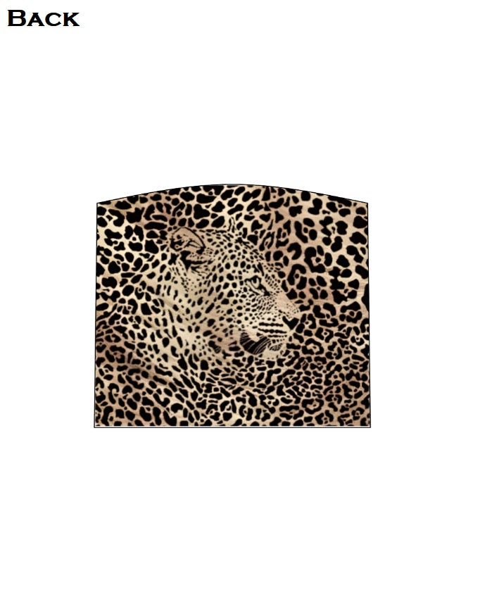 Leopard AOP Tube Top | LT01 GlowZonePrints