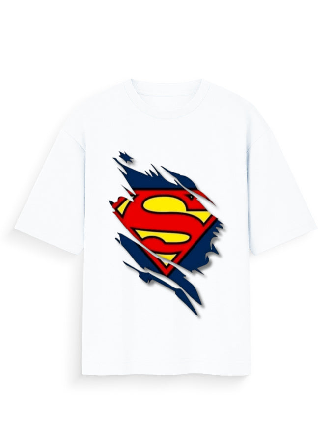 Unisex Standard T-Shirt - Superman White GlowZonePrints