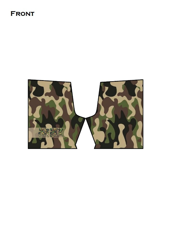 Camouflage Men's AOP Shorts GlowZonePrints