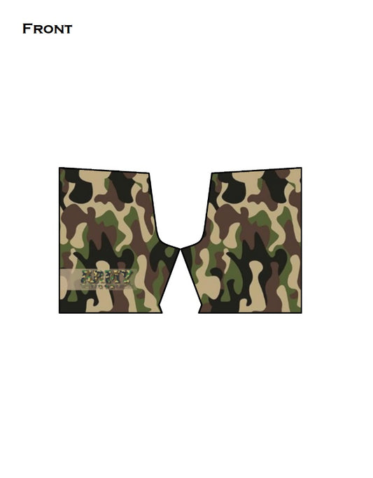 Camouflage Men's AOP Shorts GlowZonePrints