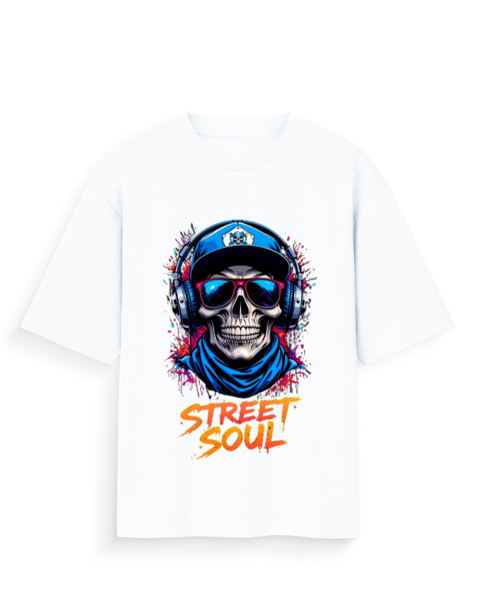 Unisex Standard T-Shirt - Stree Soul White GlowZonePrints