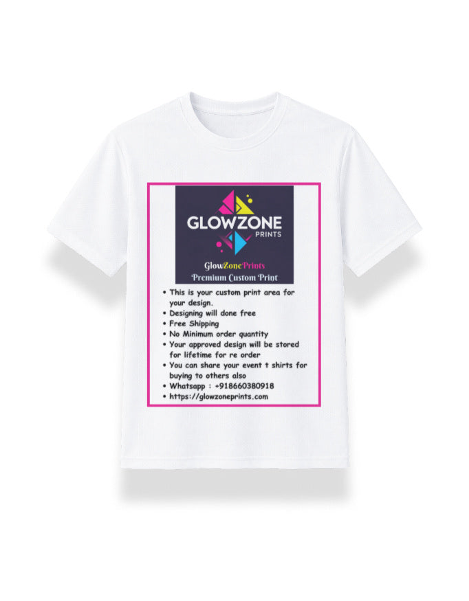 Unisex Sports Jersey – Custom Performance Edition White GlowZonePrints