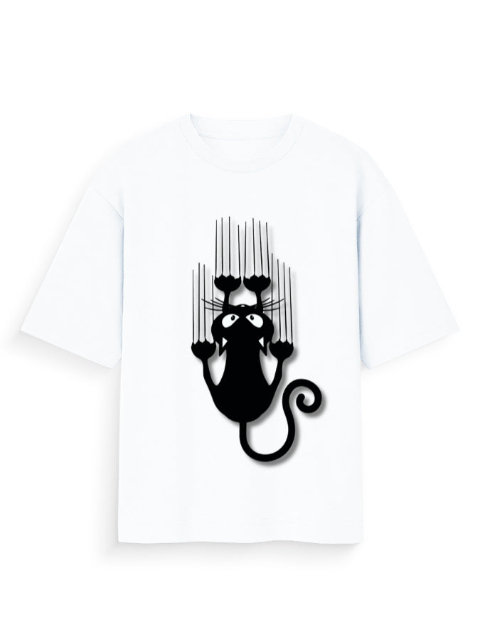 Unisex Standard T-Shirt - Cat Claw White GlowZonePrints