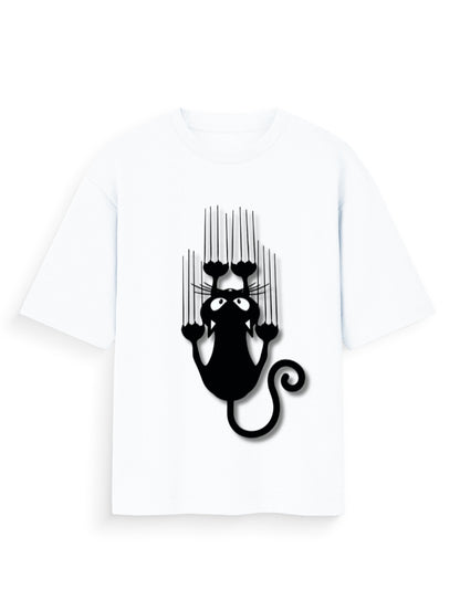Unisex Standard T-Shirt - Cat Claw White GlowZonePrints