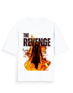 Unisex Oversized Standard T-Shirt – Dhurandhar - Revenge White GlowZonePrints