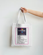 Tote Bag Non Zipper (Custom Print) White Standard GlowZonePrints