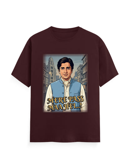 Unisex Classic Crew T-Shirt - Deewar1975 Maroon GlowZonePrints