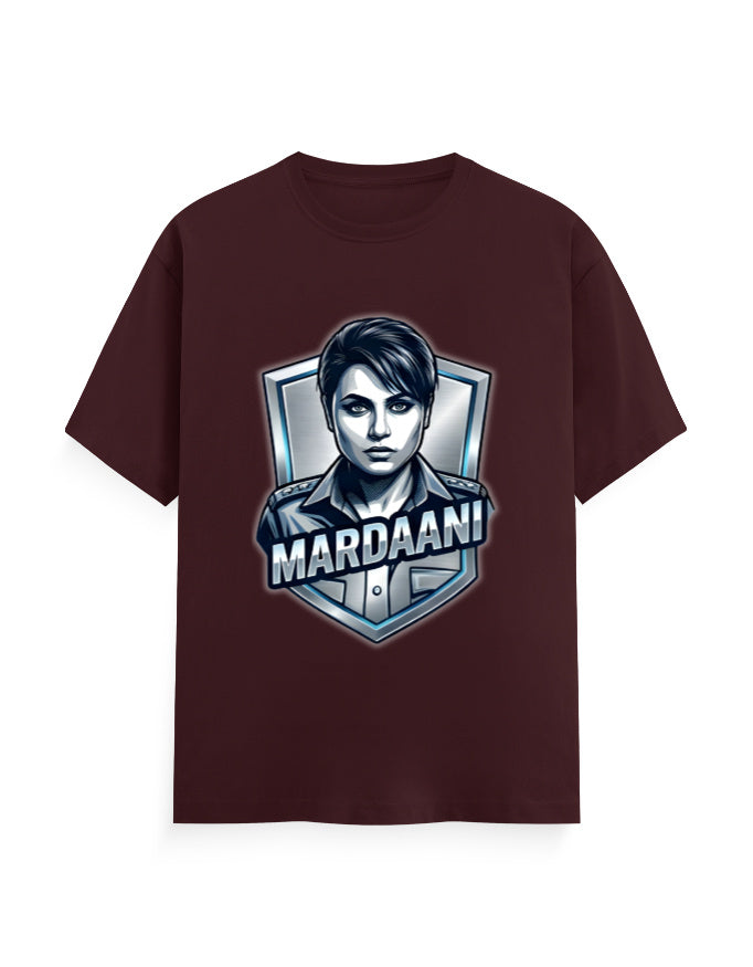 Unisex Crew T-Shirt - Mardani Maroon GlowZonePrints