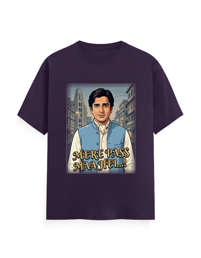 Unisex Classic Crew T-Shirt - Deewar1975 Purple GlowZonePrints