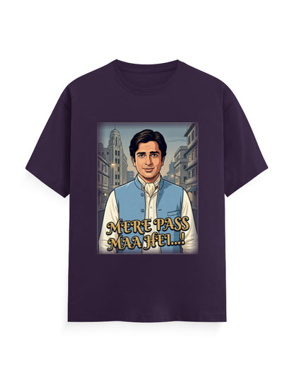 Unisex Classic Crew T-Shirt - Deewar1975 Purple GlowZonePrints