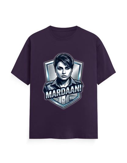Unisex Crew T-Shirt - Mardani Purple GlowZonePrints