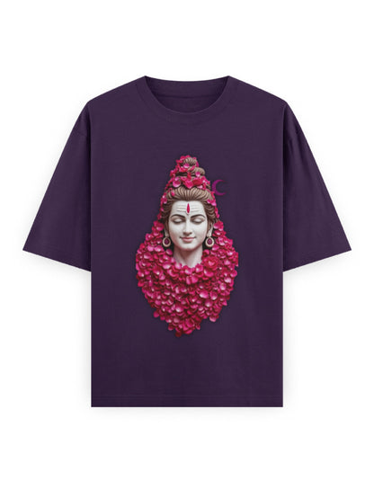 Mythic Warrior Oversized T-Shirt | GS01 Purple GlowZonePrints