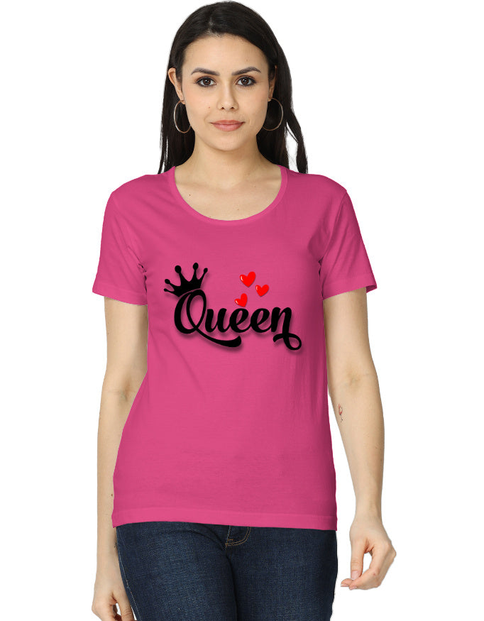 Women's Classic T-Shirt - Queen Pink GlowZonePrints
