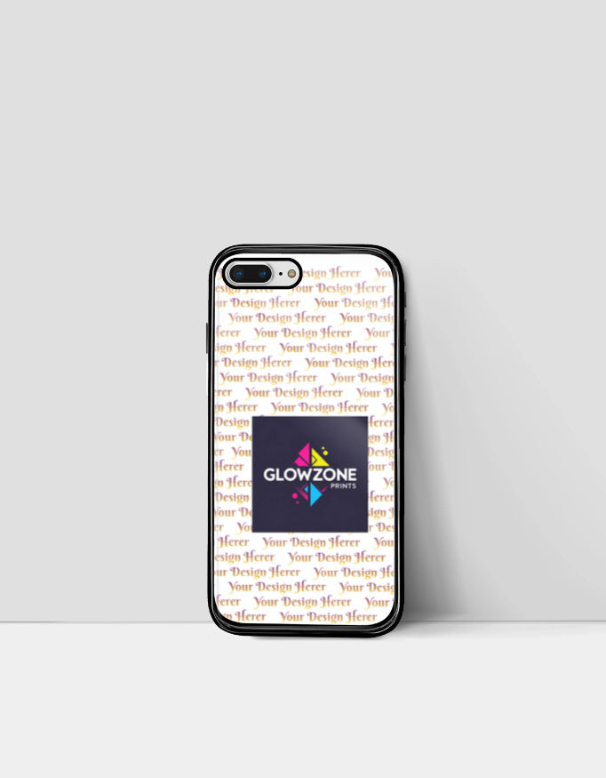 IPhone Glass Case (Custom Print) Custom 7-Plus GlowZonePrints
