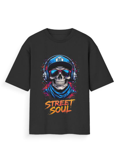 Unisex Standard T-Shirt - Stree Soul Black GlowZonePrints