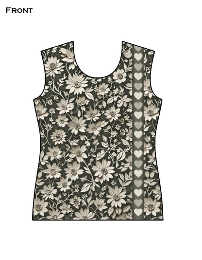 Flowers Women's AOP Classic T-Shirt GlowZonePrints