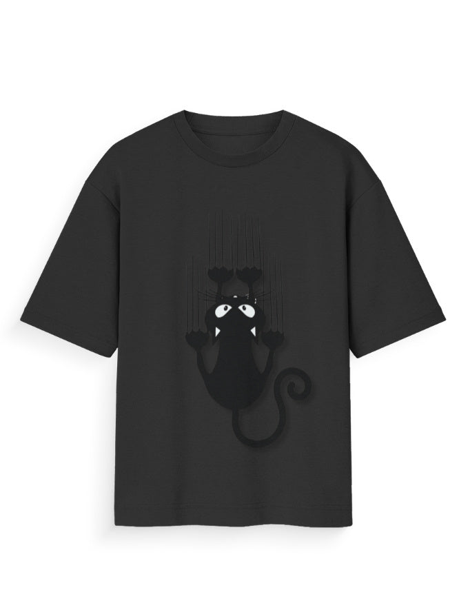 Unisex Standard T-Shirt - Cat Claw Black GlowZonePrints