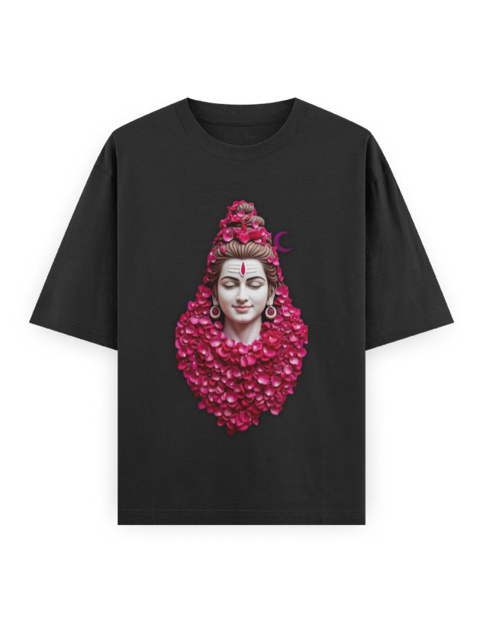 Mythic Warrior Oversized T-Shirt | GS01 Black GlowZonePrints